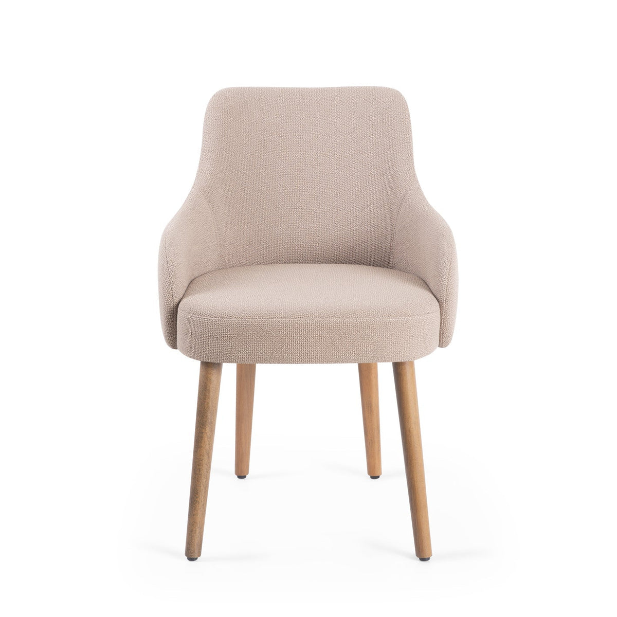 Shir Upholstered Solid Beech Wood Dining Chair