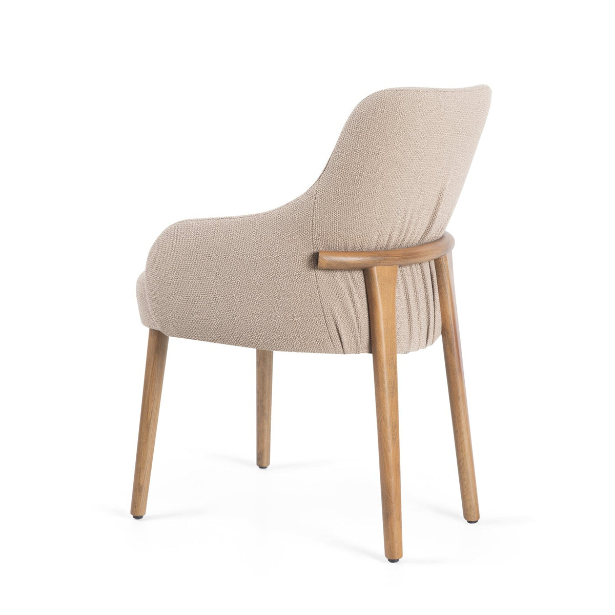 Shir Upholstered Solid Beech Wood Dining Chair